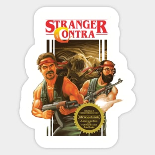 Stranger Contra Sticker